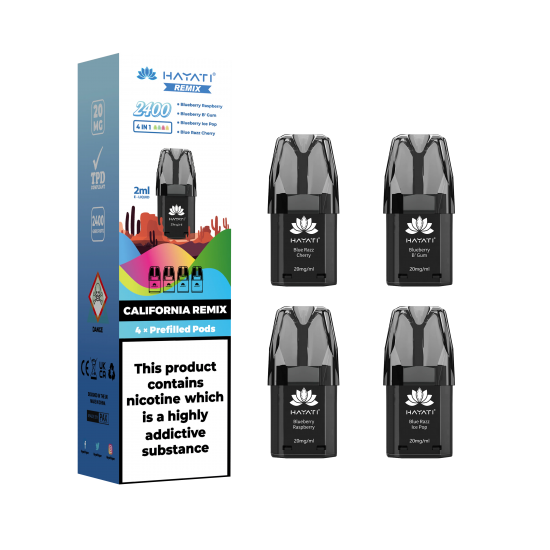 Hayati Remix 2400 Puffs Prefilled Pods