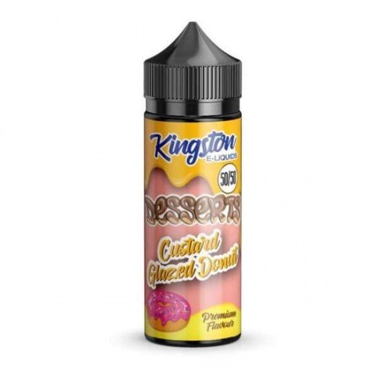 Kingston Desserts 50/50 - Custard Glazed Donut - 100ml
