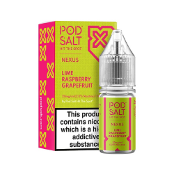 Lime Raspberry Grapefruit (Citrus Mix) Nic Salt E-Liquid by Pod Salt Nexus 10ml