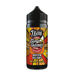 Doozy Temptations E Liquid - Muffin Delight - 100ml