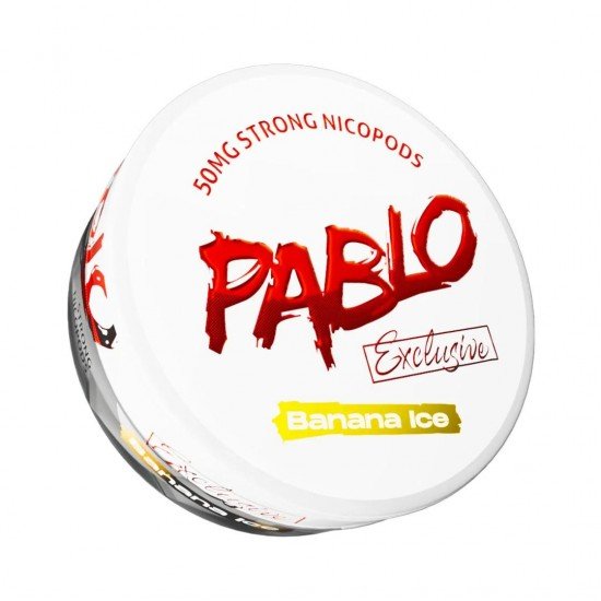 Banana Ice Extra StrongNicotine Pouches by Pablo 50mg