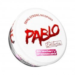 Strawberry Cheesecake Extra Strong Nicotine Pouches by Pablo 50mg