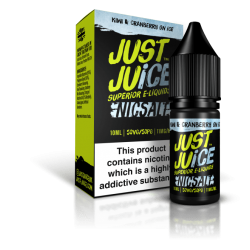 Just Juice Nic Salt - Kiwi & Cranberry on ice - 10ml