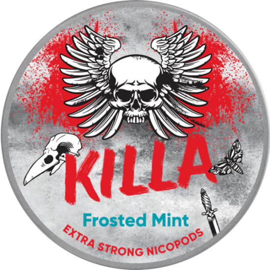 Frosted Mint Nicotine Pouches by Killa