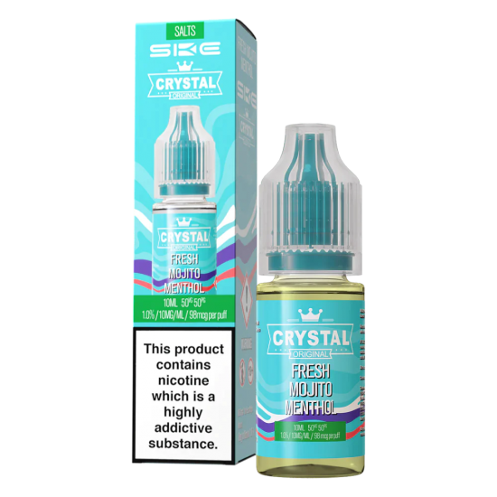 Fresh Mojito Menthol Nic Salt E-Liquid by SKE Crystal Original 10ml