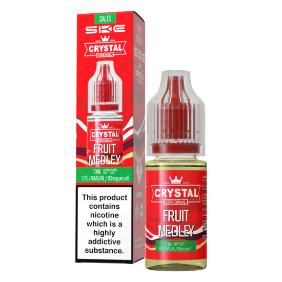 Fruit Medley Nic Salt E-Liquid by SKE Crystal Original 10ml