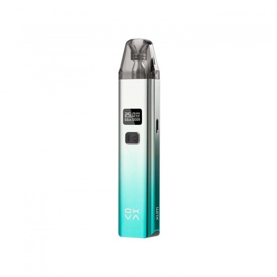 OXVA Xlim Vape Kit - Shiny Silver Green