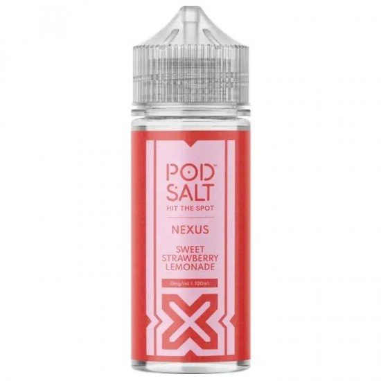 Pod Salt Nexus - Sweet Strawberry Lemonade - 100ml