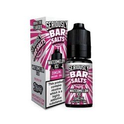 Watermelon Ice Nic Salt E-Liquid by Seriously Bar Salts By Doozy 10ml