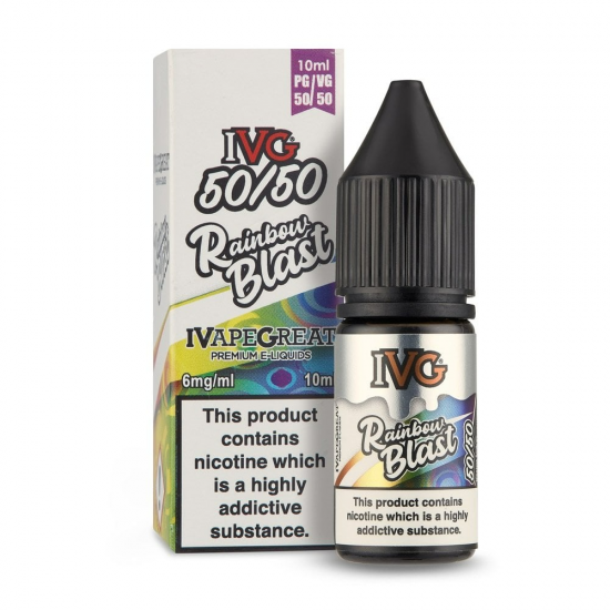 IVG Rainbow Blast E Liquid - 50/50 Series (10ml)
